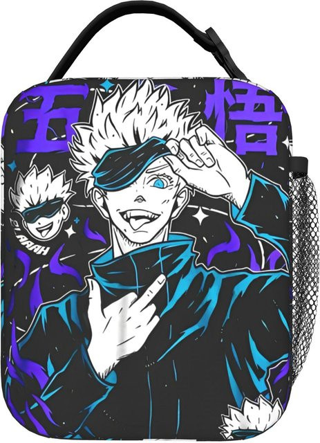 Fancy Style Studio Jujutsu Kaisen Fushiguro Megumi Anime Isolierte Lunchtasche, Mehrfarbig - Bild 1