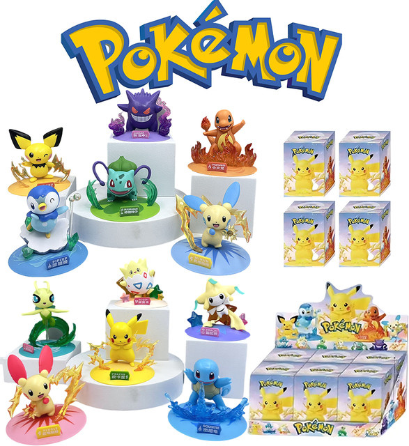 Bandai Pokémon Pikachu Actionfiguren, Blindbox, Einzelfigur - Bild 1