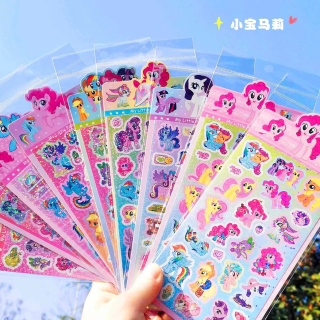 KAYOU Little Pony Laser-Aufkleber-Set - Bild 1