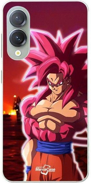 MANIACASE Handyhülle Goku SSJ4 aus Silikon für Samsung Galaxy S25 Edge in Schwarz und Multicolour - Bild 1