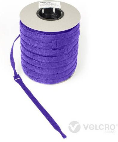 VELCRO One Wrap Klettband violett, 750 Stück, Breite: 2 cm, Länge: 23 cm - Bild 1