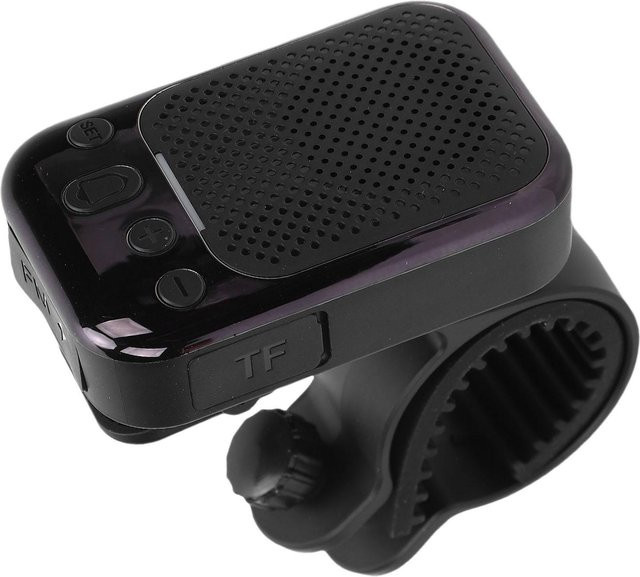 KONNWEI Tragbarer Bluetooth Lautsprecher IPX7 Wasserdicht mit FM-Funktion und magnetischer Halterung für das Fahrrad, Schwarz - Bild 1