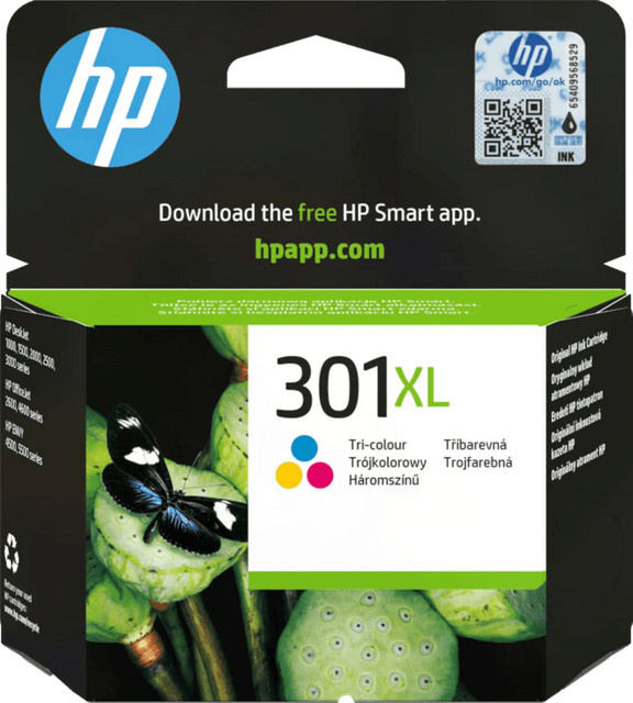 HP 301XL Farbpatrone für Tintenstrahldrucker Multicolor - Bild 1