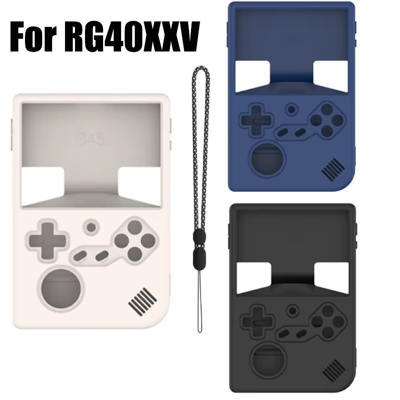 Anbernic Silikonhülle für RG40XXV Handheld-Spielekonsole in Weiß, kratzfest und waschbar - Bild 6