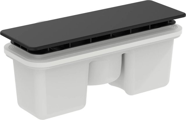 Ideal Standard Ablaufgarnitur Ultra Flat New mit Geruchsverschluss in Schwarz - Bild 1