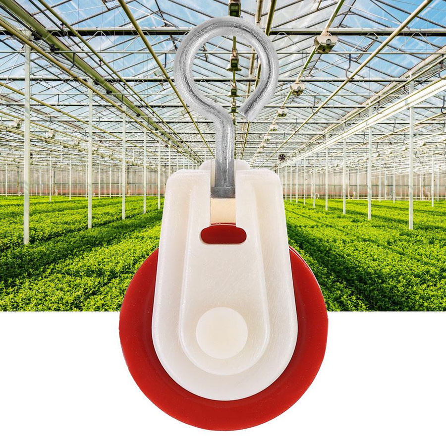 10 Stück Umlenkrollen für Gewächshaus-Belüftungsauslässe als Landwirtschafts-Zubehör - Bild 2