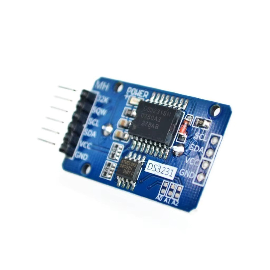 PENGHEKEJI DS3231 AT24C32 IIC Präzisions Echtzeituhr RTC Speicher Modul in Blau für Arduino - Bild 2