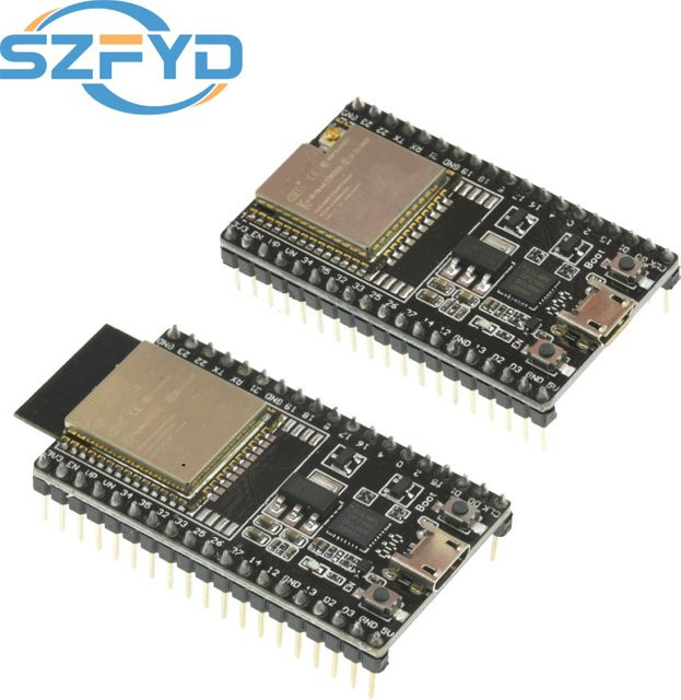 SZFYDOSH WiFi-BT-Modul für ESP32-32D und ESP32-32U, Dual-Core Entwicklungsboard mit Bluetooth und WiFi in Schwarz - Bild 1