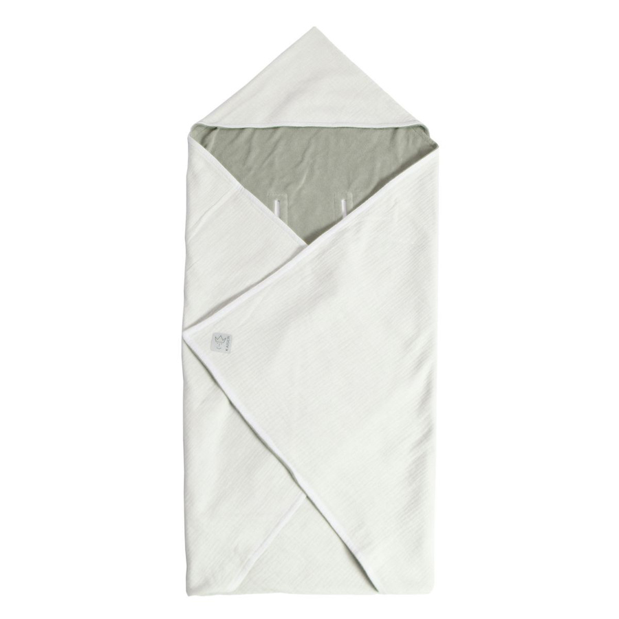 Kaiser Einschlagdecke Sunny Wrap Summer für Babyschalen in Vanille Ice, B/B/B: 85 x 85 cm - Bild 1