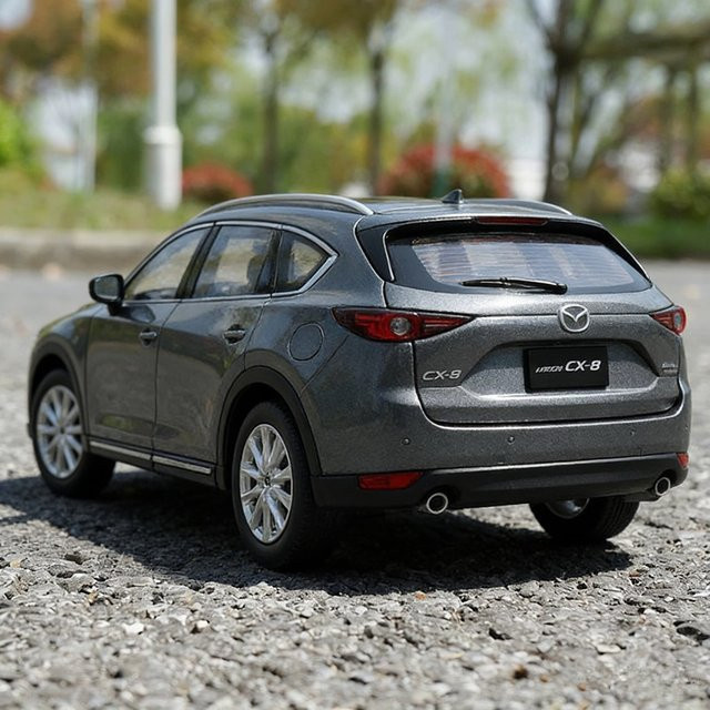 WELLY Mazda CX-8 CX8 SUV, Automodell, 1:18, Metall, Grau - Bild 1