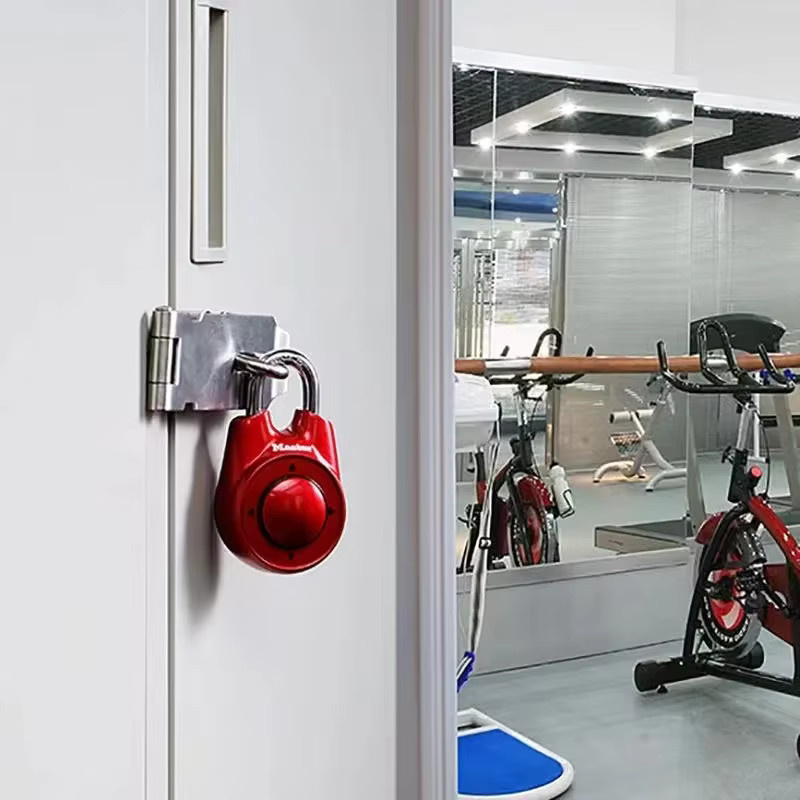 Master Lock 1500ID Kombinationsschloss in Rot für Fitnessstudio, Schule und Escape Room - Bild 3