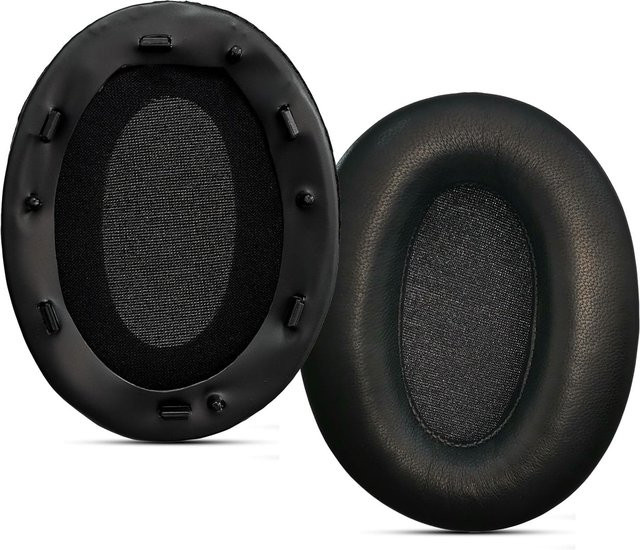 Sony WH-1000XM3 Ersatz-Ohrpolster aus Lammfell für Over-Ear-Kopfhörer in Schwarz oder Silber - Bild 1