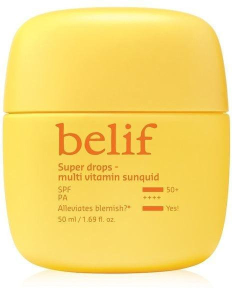 belif Super Drops Multivitamin Sunquid Sonnencreme SPF 50+, 50 ml, Niacinamid - Bild 1