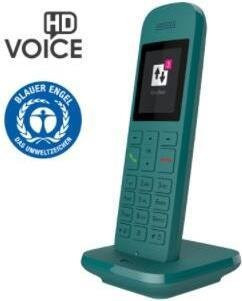 Deutsche Telekom Speedphone 12 Schnurloses Erweiterungshandgerät DECTCAT-iq in Petrol - Bild 1