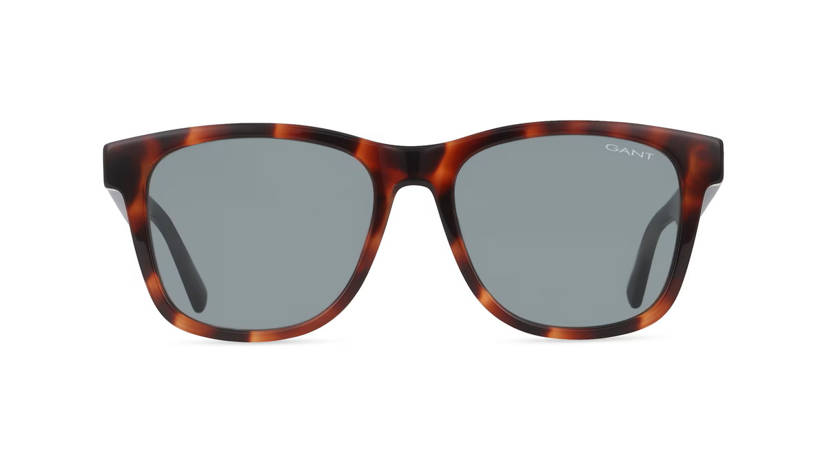 Gant GA00003 Sonnenbrille, Herren, Vollrand, Eckig, Acetat, braun, grün - Bild 1