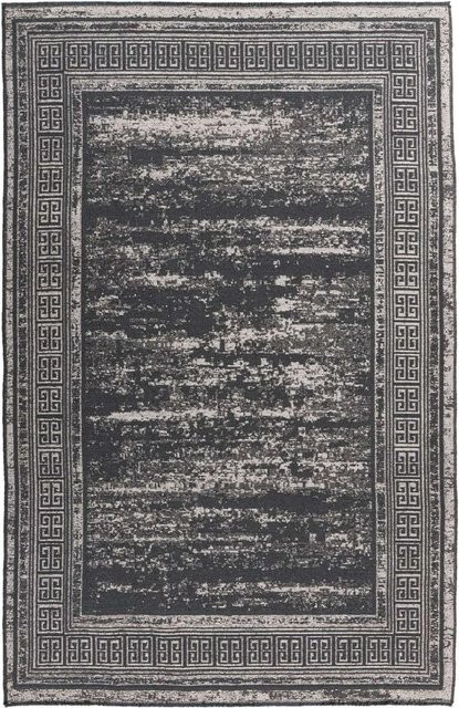 MeGusta Flachflor Teppich Eva Modern UsedLook Grau Multicolour aus Polyester B/T: 160 x 230 cm - Bild 1