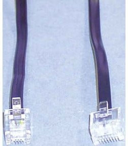 e+p ISDN-Kabel T 91/3 in Blau, Länge: 3,0 m - Bild 1