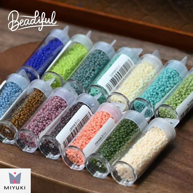 MIYUKI Rocailles-Perlen, Opak, Unisex - Bild 1