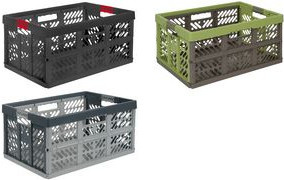 keeeper Profi-Klappbox mit patentiertem Faltmechanismus, 45 Liter, Anthrazit - Bild 1