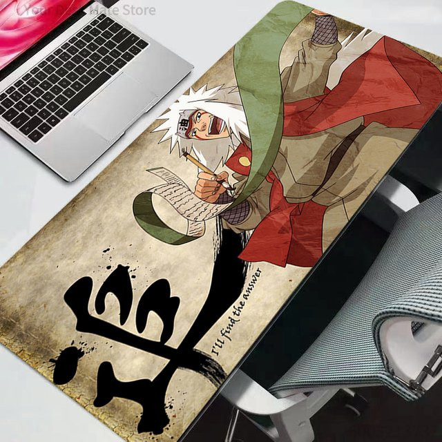 Bandai Naruto Anime Gaming-Mauspad XXL Schreibtisch-Mausmatte in Multicolour - Bild 1