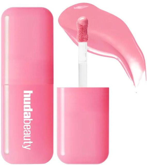 Huda Schönheit Lippenstift, pink, glänzend - Bild 1