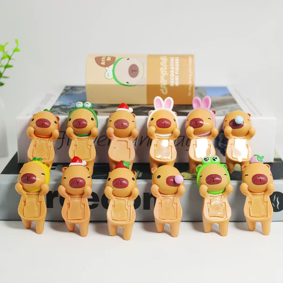 Capibala Mini-Figuren, Blindbox, Tiere, Kunststoff, Bunt / Mehrfarbig - Bild 2