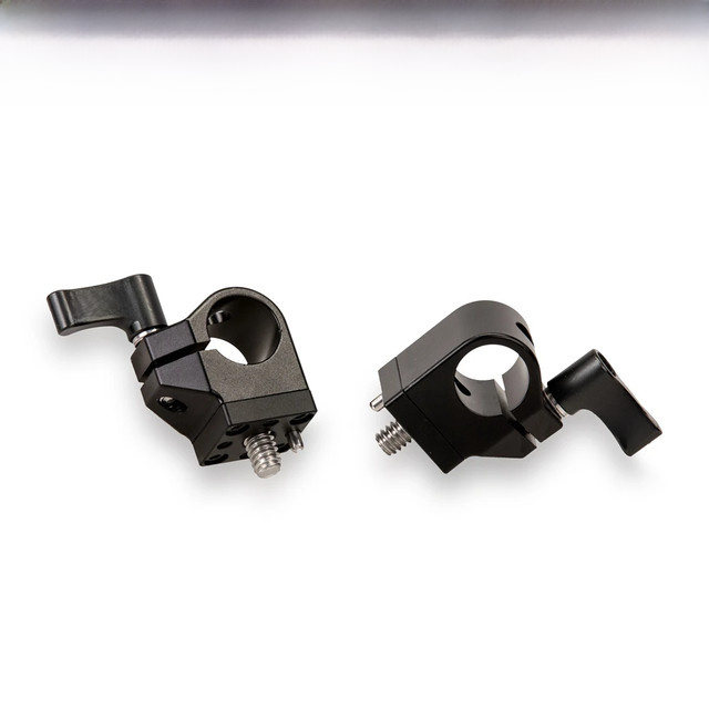 TILTA ES-T20-SRH 5mm Single Rod Support für Sony FX6, vertikale Montageplatte, Schwarz - Bild 1