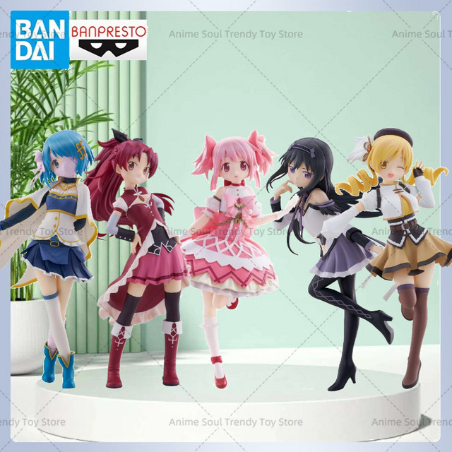 BANDAI Madoka Magica Figurenset, 5-teiliges Set - Bild 1