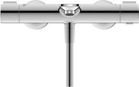 Duravit Wannen-Einhebelmischer Wave AP in Chrom mit Ab- und Umstellventil - Bild 1