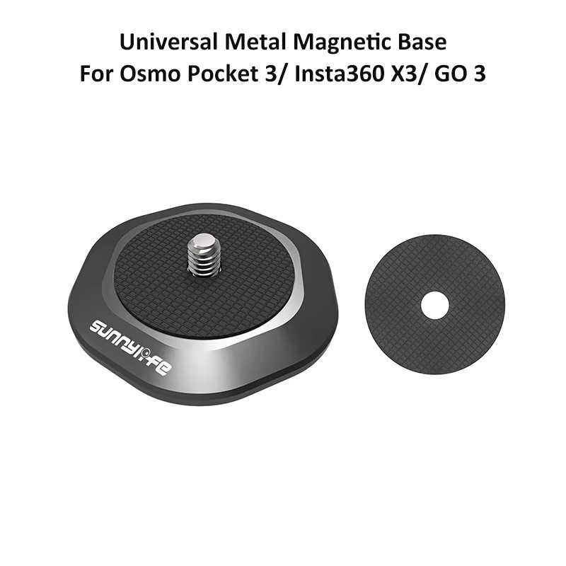 Magnetische Saugnapfhalterung in Schwarz für DJI OSMO Pocket 3/2, Insta360 X5/X4/GO Ultra und Osmo Action 5/6 Universal-Sportkamera-Zubehör - Bild 7