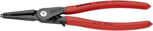 Knipex Präzisions-Sicherungsringzange für Innenringe in Bohrungen mit Überdehnungsschutz, grau atramentiert mit rutschfestem Kunststoffgriff - Bild 1
