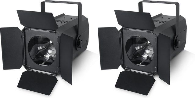 U'King 2er-Set 200W LED COB Par Licht mit Barn Door, Linear Zoom und DMX-Steuerung für DJ, Disco und Konzerte - Bild 1