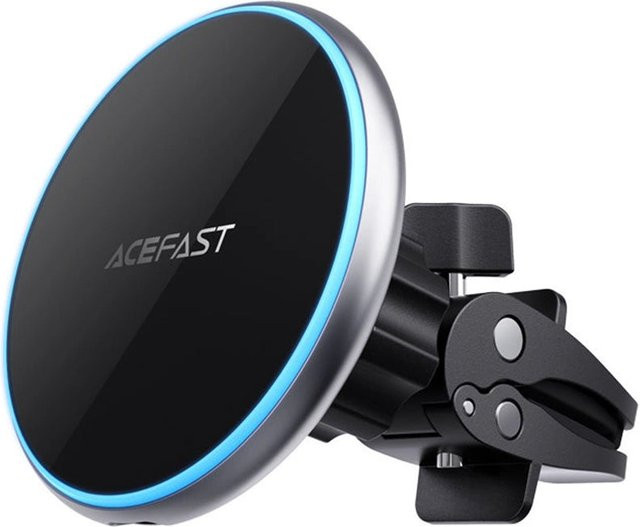 Acefast D3 Kfz-Wireless-Ladegerät für die Lüftung, 15W, Silber - Bild 1