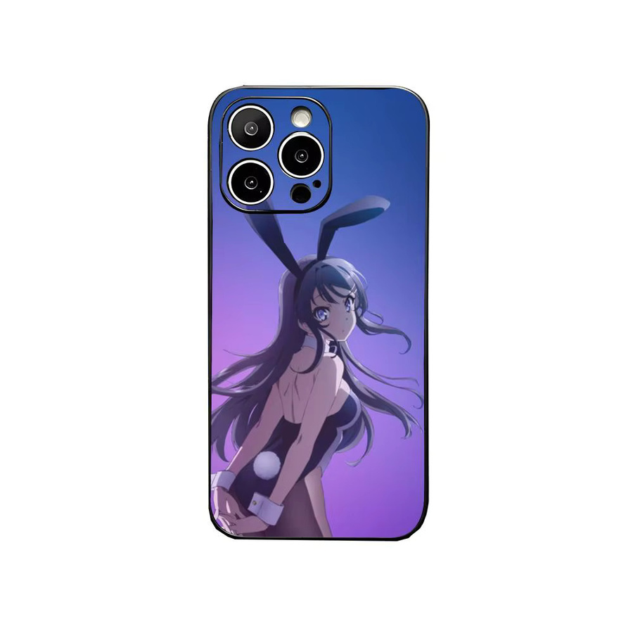 Anime Mai Sakurajima Handyhülle für Apple iPhone 12-17 Air Plus Pro Max, bunt, satiniert und glänzend - Bild 3