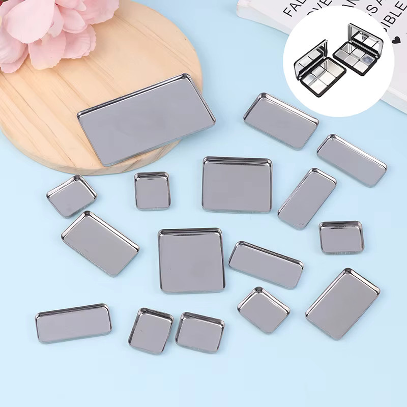 HUAHUA2025 Make-up-Paletten-Set, magnetische leere Lidschatten-Blechpfannen, quadratisch - Bild 1