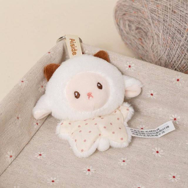 Yiran toy Tier-Plüsch-Schlüsselanhänger, Mini-Puppe, 12 Stile - Bild 1