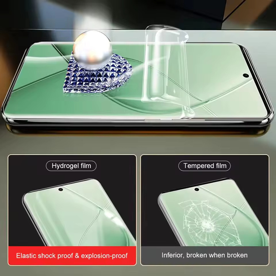 3er-Pack Hydrogel Displayfolie für Vivo X100 X100s X200 X200s X300 FE Pro Mini Ultra transparent - Bild 4