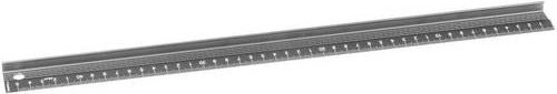 Schneidelineal Dahle 10684 transparent schwarz mit 45 cm Länge - Bild 1