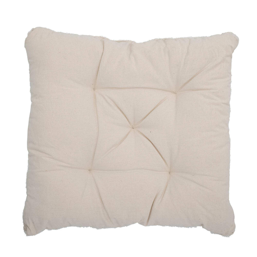 Bloomingville Kissen Fatuma aus Baumwolle in Beige, B/B/H: 60 x 60 x 60 cm - Bild 1