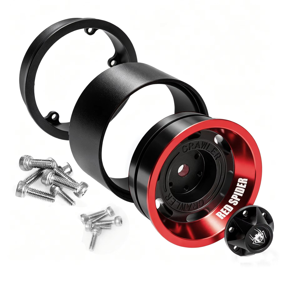 RS Metall-Beadlock-Räder, 1,9 Zoll, für 1/10 RC Crawler/Trail Truck - Bild 5