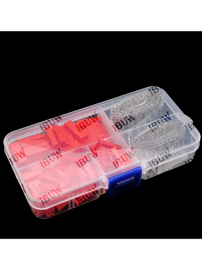 50er-Set JST SYP-2A 2-Pin Steckverbinder Rot mit Buchse und Stecker für RC Lipo-Akkus 2,54mm - Bild 4