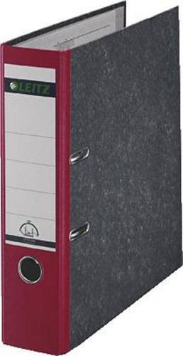 Leitz Ordner 1080 DIN A4 Rückenbreite: 80 mm, Rot/Schwarz - Bild 1