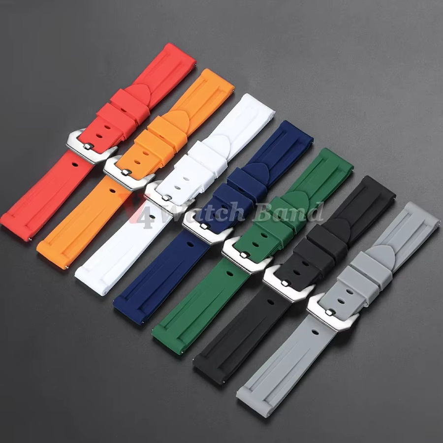 Uhrenarmband Silikon, Unisex, Schnellverschluss - Bild 2