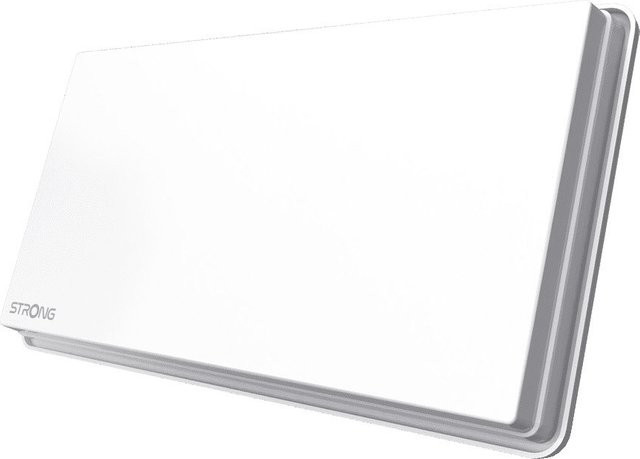 Strong SlimSat SA62 Twin Flachantenne in Weiß, B/H/T: 54,7 x 27,7 x 9,5 cm - Bild 1