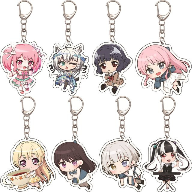 Bandai Schlüsselanhänger Anime BanG Dream!, Acryl - Bild 1