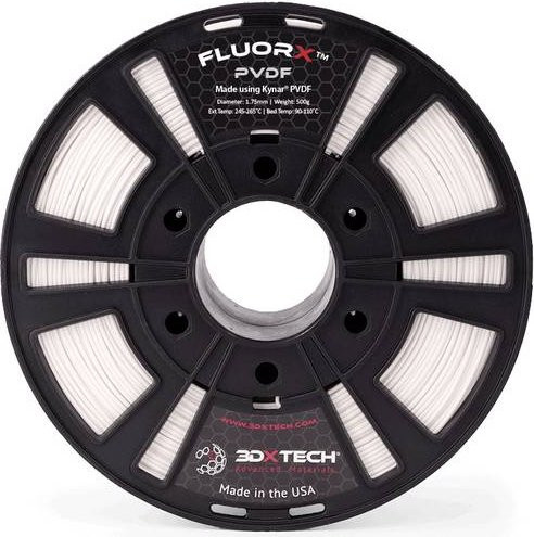 Xtech 3D FluorX PVDF Filament Natur 1,75 mm 750 g - Bild 1
