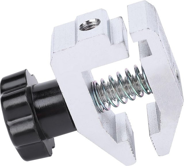 SJJ01 Edelstahl Backenklemme Schubspannung Mikrometer-Klemme mit 500N Kraft in Silber - Bild 1