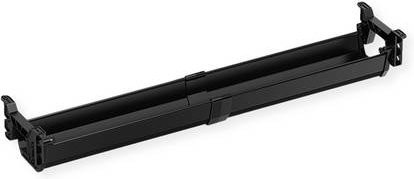 Roline Easy2Open Kabelkanal zur Untertischmontage in Schwarz, Länge: 85,8 cm - Bild 1