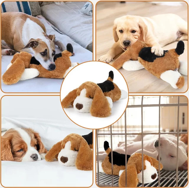 Welpen-Herzschlag, gefülltes Hundespielzeug, Plüsch - Bild 1