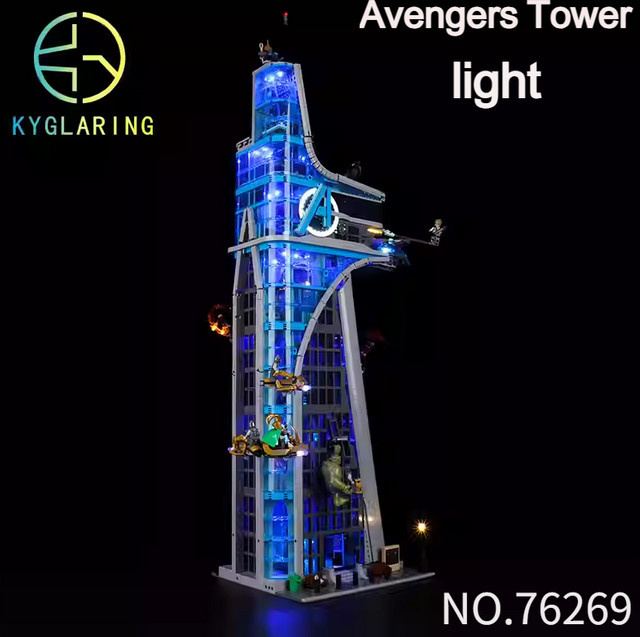 Hot Toys Marvel Avengers Tower, Bausteine Puzzle-Modell, 5201 Teile - Bild 1